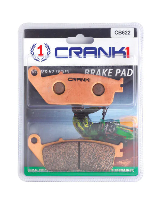 BRAKE PAD FRONT TRIUMPH STREET TRIPLE 675 (2 SETS)- 2013 TO 2016- CB622-CRANK1 Sintered Brake Pad