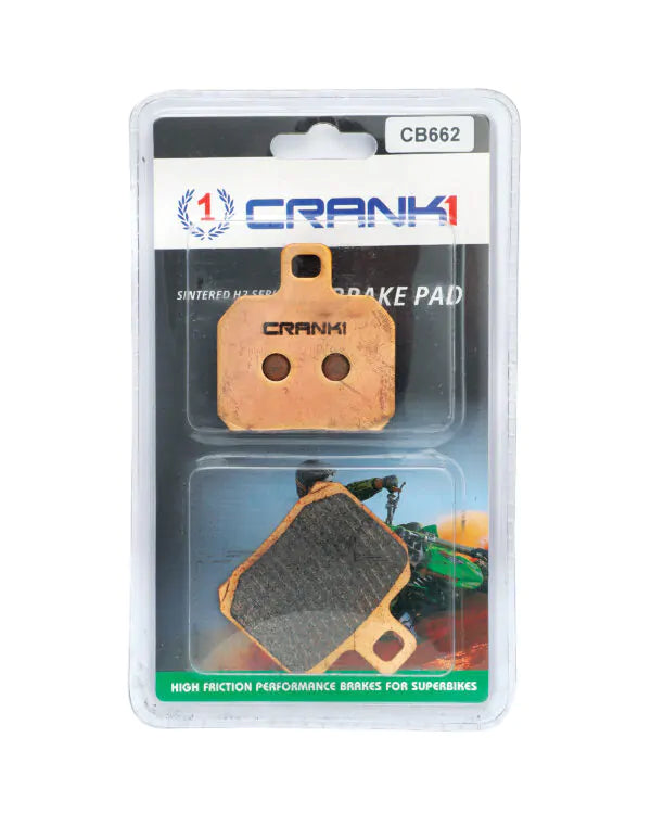 BRAKE PADS FRONT KTM RC8R -2010 TO 2015-CB662-CRANK1 Sintered Brake Pad