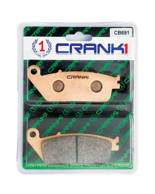 BRAKE PADS FRONT HONDA CB 1000R – 2018-2020 ONWARDS-CB691-CRANK1 Sintered Brake Pad