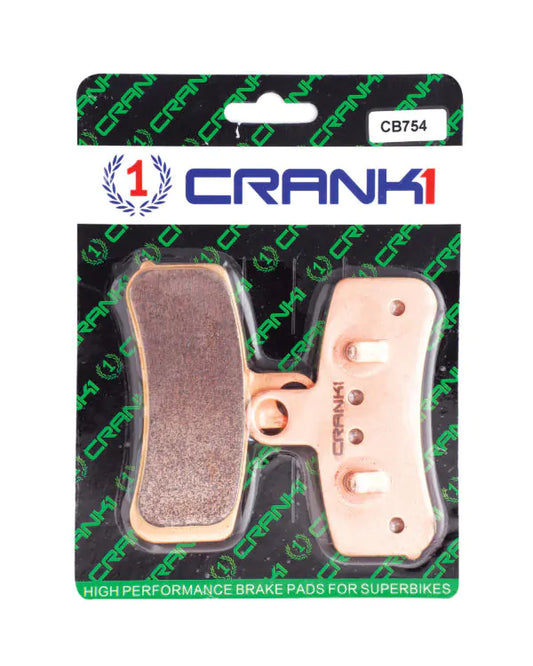 BRAKE PADS FRONT HARLEY DAVIDSON STREET 750-2016 ONWARD-CB902-CRANK1 Sintered Brake Pad