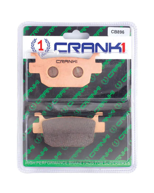 BRAKE PADS REAR BENELLI IMPERIALE 400 – 2020 ONWARDS-CB896-CRANK1 Sintered Brake Pad