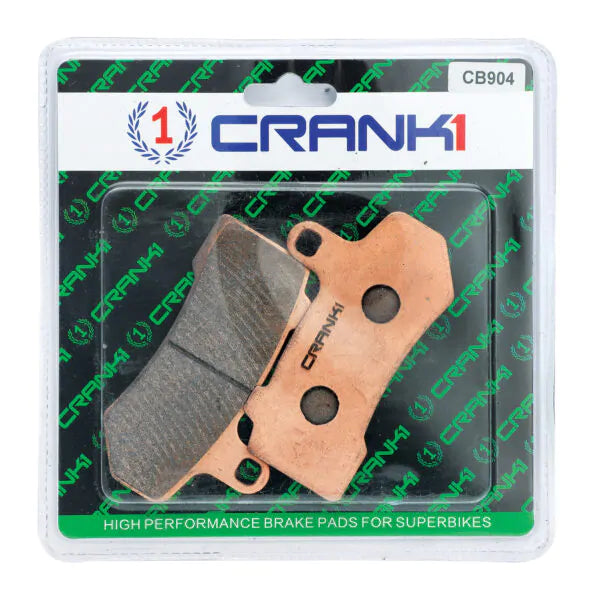 BRAKE PADS FRONT/REAR HARLEY DAVIDSON CVO STREET GLIDE /2 SETS– 2017 ONWARDS-CB904-CRANK1  Sintered Brake Pad