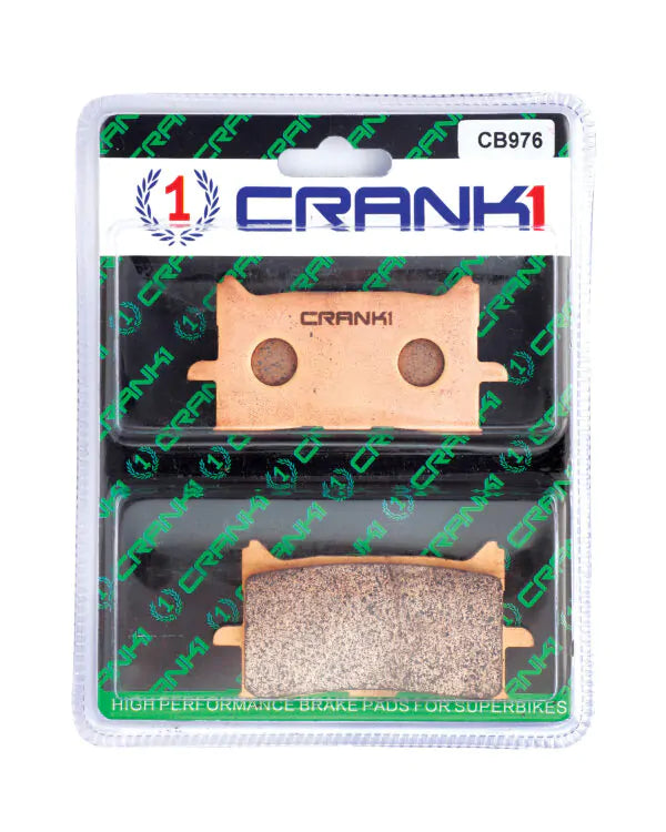 BRAKE PADS REAR HONDA CB 650R /2 SETS – (2019 ONWARDS-CB976-CRANK1 Sintered Brake Pad