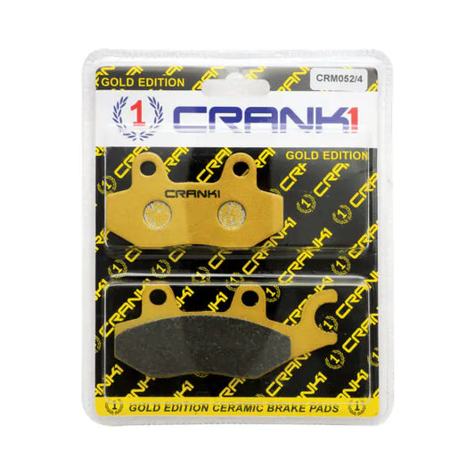 BRAKE PAD FOR REAR KAWSAKI VERSYS 300-CRM052/4-CRANK1 Ceramic Brake Pads