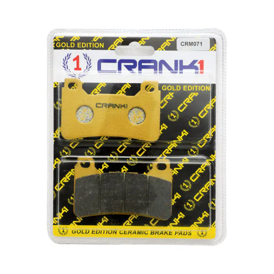 BRAKE PAD FOR FRONT HONDA CBR 1000-CRM071-CRANK1 Ceramic Brake Pads