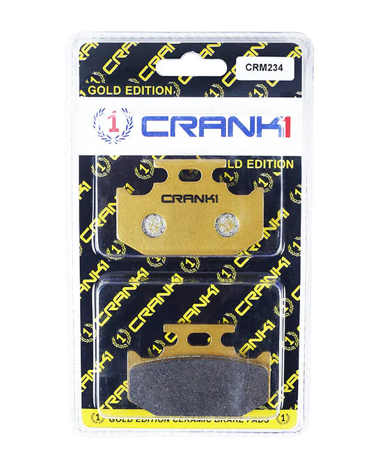 BRAKE PAD FOR REAR YAMAHA FZ16-CRM234-CRANK1 Ceramic Brake Pads