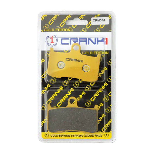 BRAKE PAD FOR FRONT KAWASAKI Z800ABS-2013 TO 2016-CRM344-CRANK1 Ceramic Brake Pads