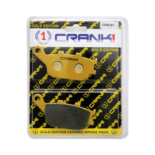 BRAKE PAD FOR REAR HERO XPULSE 200-CRM361-CRANK1 Ceramic Brake Pads