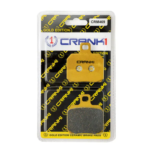 BRAKE PAD REAR FOR DUCATI HYPERMOTORAD 1100-CRM469-CRANK1 Ceramic Brake Pads