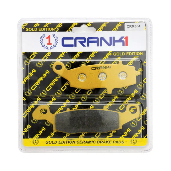 BRAKE PAD FOR FRONT KAWASKI NINJA 650-2006 TO 2016-CRM534-CRANK1 Ceramic Brake Pads