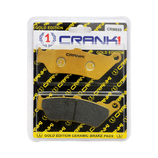 BRAKE PAD FOR FRONT HONDA CBR 250R NON ABS-CRM859-CRANK1 Ceramic Brake Pads