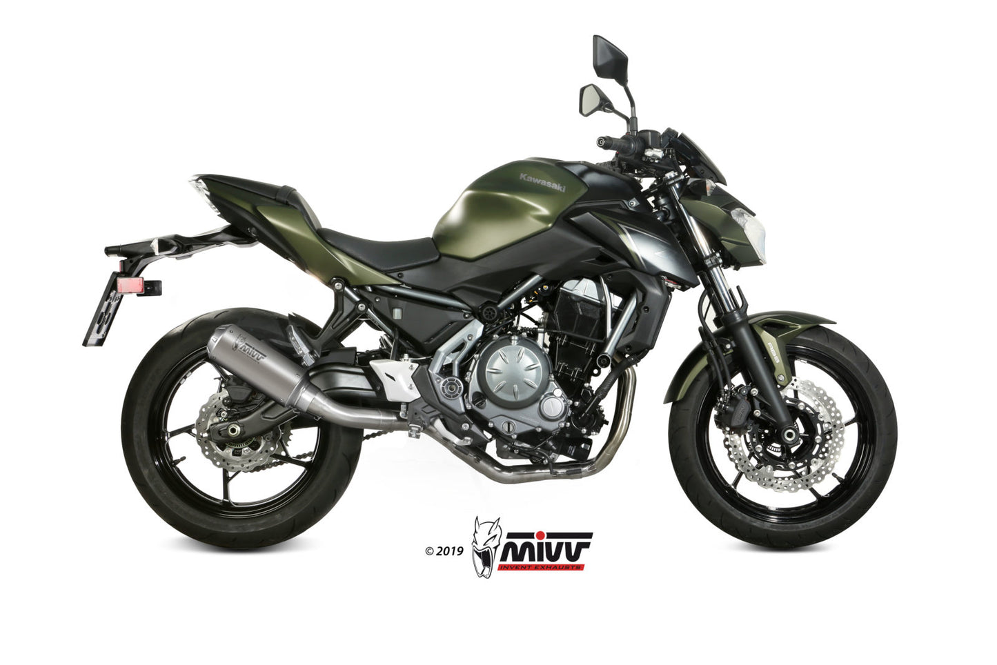 MK3 Full System Exhaust for Kawasaki Ninja/Z 650 - Mivv