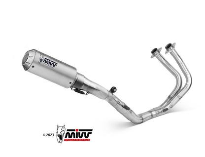 MK3 Full System Exhaust for Kawasaki Ninja/Z 650 - Mivv