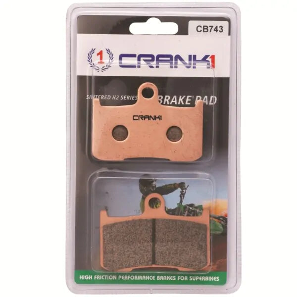 BRAKE PADS FRONT INDIAN CHEIF VINTAGE – 2014 ONWARDS- CB743-CRANK1 Sintered Brake Pad