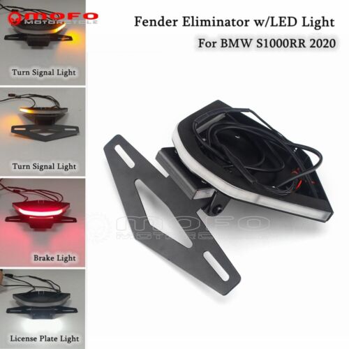 Fender Eliminator with LED Turn Signal Light For BMW S1000RR 2020-2023 Bike Tail Tidy