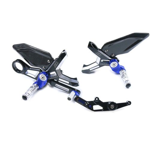 BMW S1000RR M1000RR Adjustable Footrest Carbon Fiber Rear Set Foot Peg 2019-2023