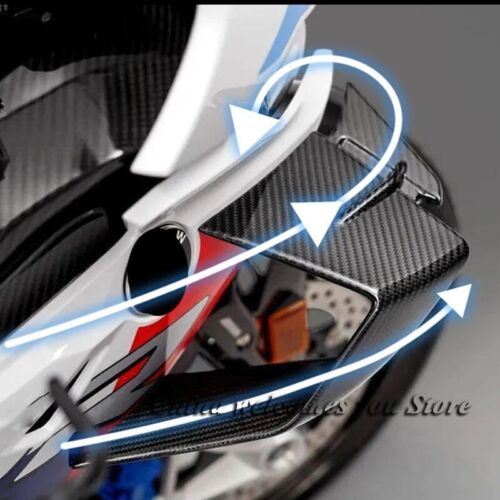 BMW S1000RR M1000RR 2019-2023 Carbon Fiber Dipped Front Spoiler Fixed Wind Winglets