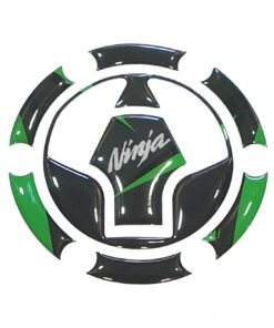 Kawasaki Ninja 250R/ 300/ Z250 Tank Pad Combo Black Green