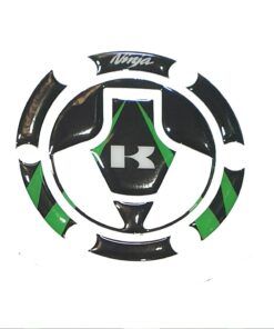 Kawasaki Ninja 250R/ 300/ Z250 Tank Pad Combo Vertical Kawasaki White