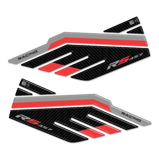 LabelBike 3D Stickers Side Tank Protections Compatible with Aprilia RS 457 2025 - SBK Motoparts - Image 2