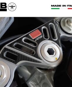 LabelBike 3D Sticker Fork Plate Steering Motorcycle Compatible with Aprilia RS 457 2025 - SBK Motoparts