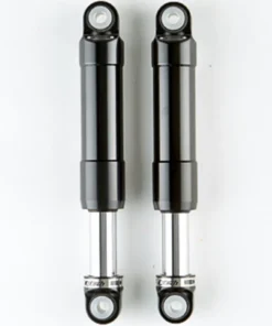 HARLEY DAVIDSON - REAR SHOCK ABSORBERS - BULLIT (CHROME)