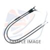 Suzuki FL Throttlecable (Pair)-Black S01-4-144-BK