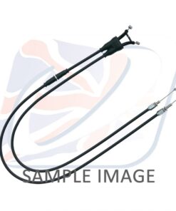 Suzuki FL Throttlecable (Pair)-Black S01-4-147-BK