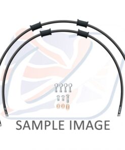 Suzuki Front brake2 Hose kit Chrome SUZ-10020F-CL