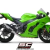 SC PROJECT SC1-R CARBON EXHAUST FOR KAWASAKI ZX10R (2021-25)