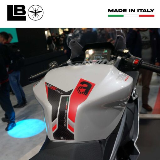 LabelBike 3D Adhesive Tank Pad Motorcycle Protection Compatible with Aprilia RS 457 2025 - SBK Motoparts - Image 3