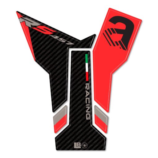 LabelBike 3D Adhesive Tank Pad Motorcycle Protection Compatible with Aprilia RS 457 2025 - SBK Motoparts - Image 2