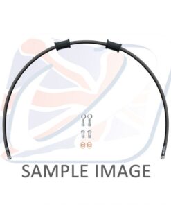 Suzuki Rear brake1 Hose kit Chrome SUZ-10012R-CL