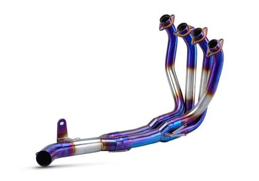 Kawasaki Z900 2017-2024 Steel Headers Stock Muffler Exhaust System Front Header Pipe - Image 3