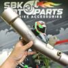 Sbk Racelab ZX6R  Grade 5 Titanium (Ti-6Al-4V) Alloy Middle Pipe High Temperature Resistance Non-Destructive 2025-26