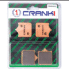 BRAKE PADS FRONT BMW S1000RR/ 2 SETSâ€“ 2019 ONWARDS-CB406/4HH-CRANK1 Sintered Brake Pad