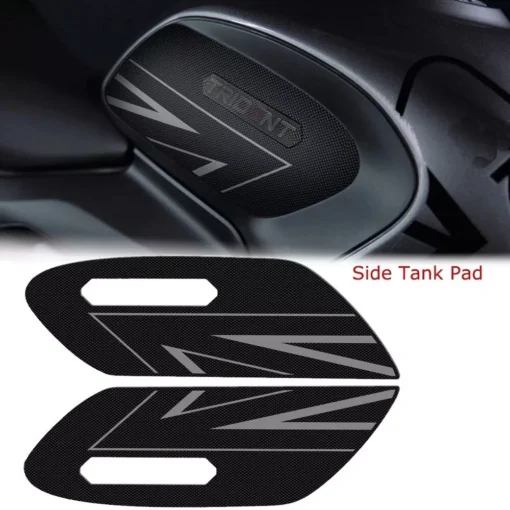 SBK Motorcycle Side Tank Pad Protection Knee Grip For Triumph Trident 660 2021-2023 - Image 2