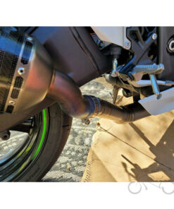 For Kawasaki Ninja ZX10R 2021-2022 Stock Muffler Modified Exhaust Mid Link Pipe