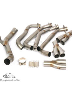For Kawasaki Z900 2017-2023 Exhaust Front Link Pipe 51mm Modified Header System