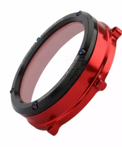 SBK Clear Clutch Cover Guard Protector Set For Ducati Panigale V2 1199 1299 959 RS (3 Months Replacement Warranty)