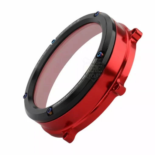 SBK Clear Clutch Cover Guard Protector Set For Ducati Panigale V2 1199 1299 959 RS (3 Months Replacement Warranty)