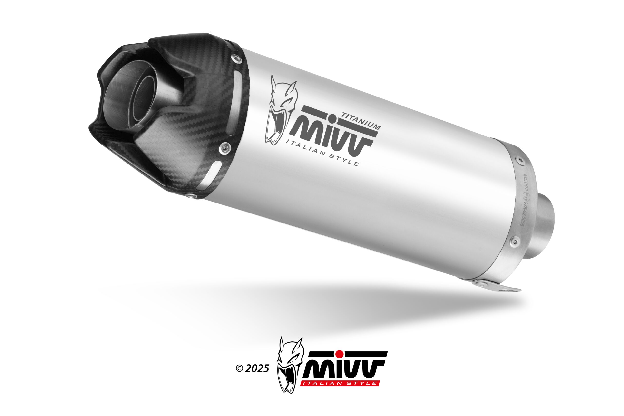 MIVV AK-1 TITANIUM-CARBON SILENCER KAWASAKI Z 900 2025