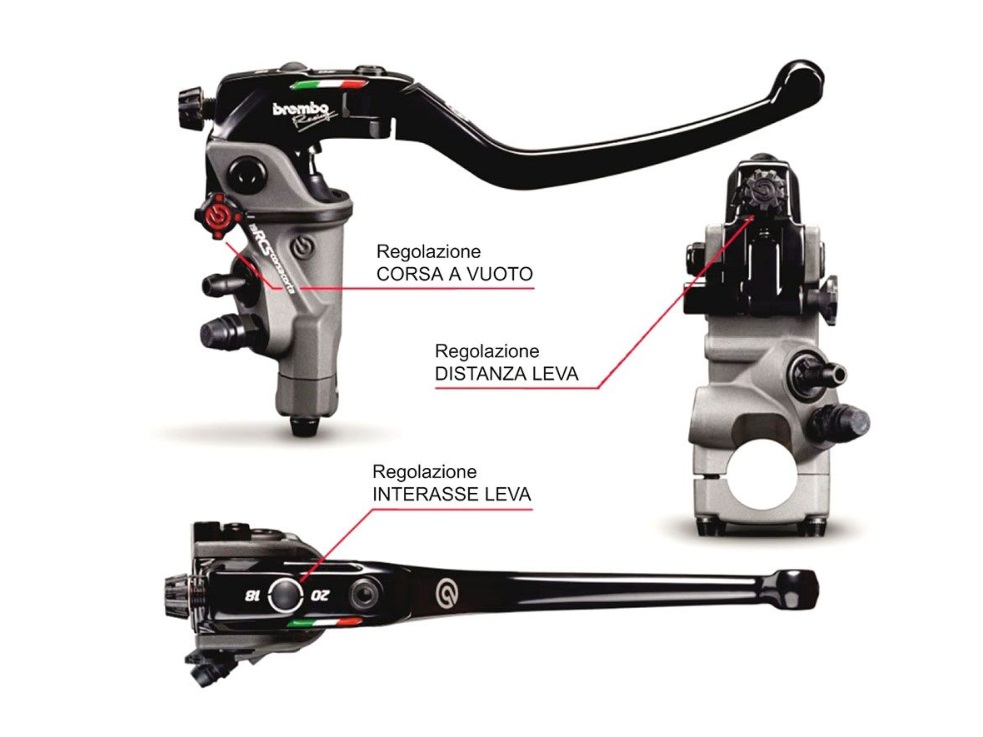 RADIAL BRAKE PUMP BREMBO RACING 15 RCS CORSACORTA SHORT LEVER - Image 4