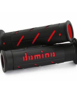 Domino Handlebar Grips Black/Red â€“ A25041C4240C7-0