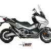 MIVV DELTA RACE SILENCER BLACK STEEL CARBON HONDA FORZA 750 2025
