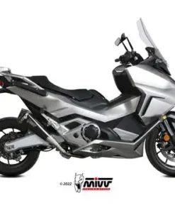 MIVV DELTA RACE SILENCER BLACK STEEL CARBON HONDA FORZA 750 2025