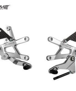 EXTREME CARBON SILVER STANDARD GP EVO SHIFT REARSETS KAWASAKI ZX-10 R 2016-2023