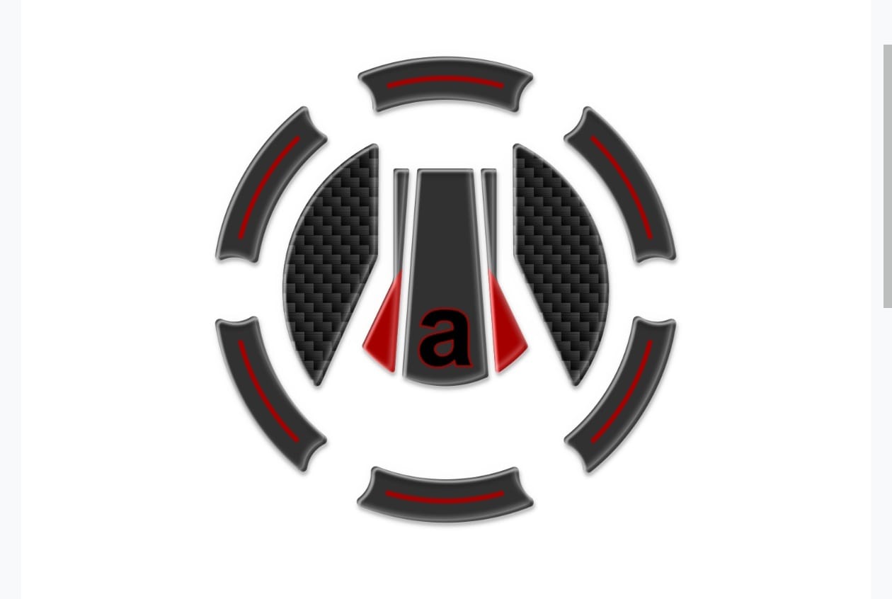 Fuel cap protection for Aprilia RS 457 2024-26 (AZ GRAPHISHOP) - Image 3