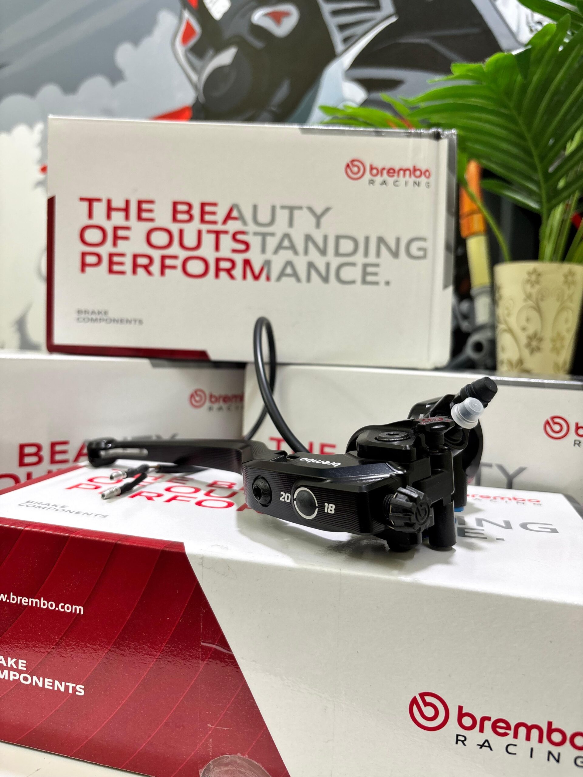 BREMBO RACING 19RCS CORSACORTA RR RADIAL BRAKE MASTER CYLINDER ADJ VARIABLE WHEELBASE - Image 2