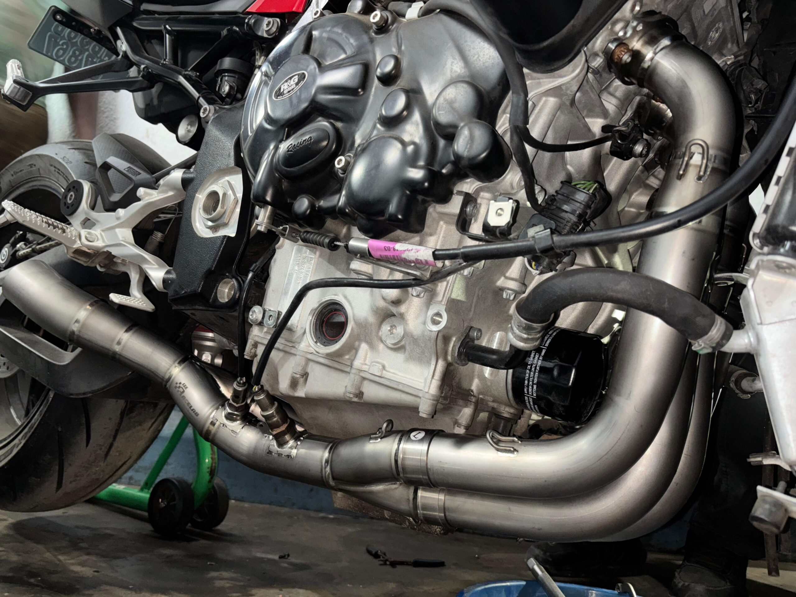 SBK Race Lab Grade 5 Titanium (Ti-6Al-4V) Full Handmade Headers for BMW S1000RR 2019-2025 - Image 5